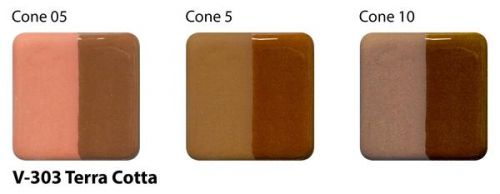 AMACO Velvet Underglaze V-303 - Terra Cotta - 2 fluid oz.